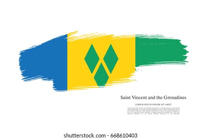 Flag of Saint Vincent and the Grenadines