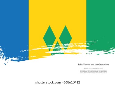 Flag of Saint Vincent and the Grenadines