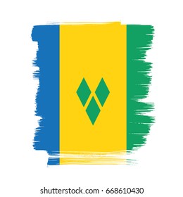Flag of Saint Vincent and the Grenadines