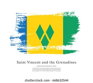 Flag of Saint Vincent and the Grenadines