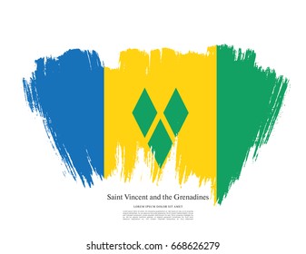 Flag of Saint Vincent and the Grenadines
