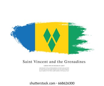 Flag of Saint Vincent and the Grenadines