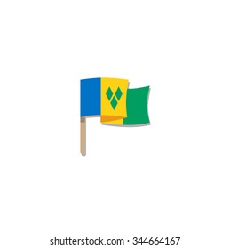 Flag of Saint Vincent and Grenadines - vector illustration