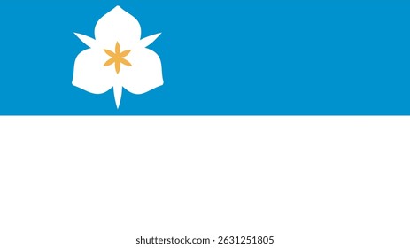 Flag of Salt Lake City, 16:9 Format, Salt Lake City Flag
