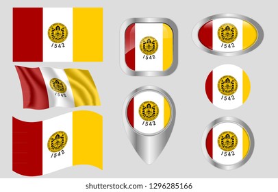 Flag of San Diego, California