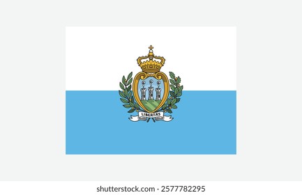 Flag of San Marino logo