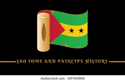 flag of sao tome and paincipe