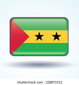 Flag of Sao Tome and Principe, vector illustration