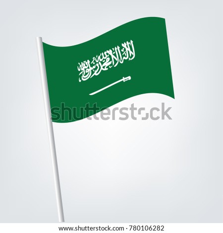Flag of Saudi Arabia , Saudi Arabia Flag Icon vector illustration,Flag of Saudi Arabia. Saudi Arabia Icon vector illustration,