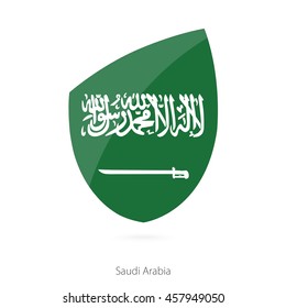 Flag of Saudi Arabia. Vector Illustration.