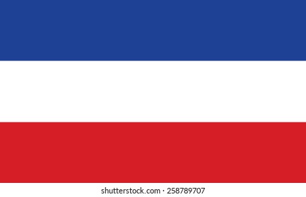 Flag of Schleswig Holstein, state in Germany.Original and simple flag isolated vector in official colors and Proportion Correctly, vector illustration isolated