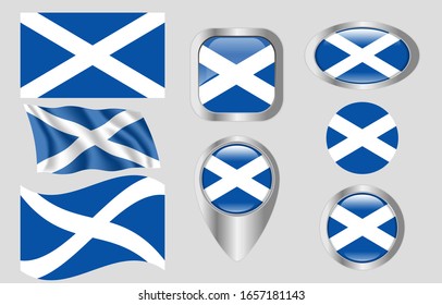 The Flag of Scotland Scotland