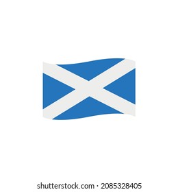 Flag of Scotland emoji vector