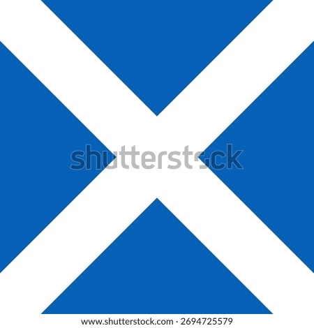 Flag of Scotland - square variant