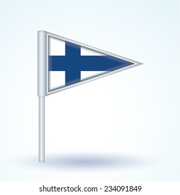 Flag of Scotland, vector illustration