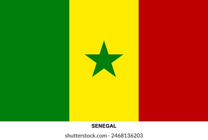 Flag of SENEGAL, SENEGAL national flag