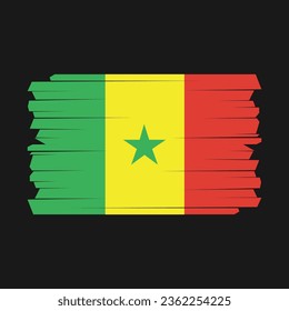 Ilustración del vector de Senegal