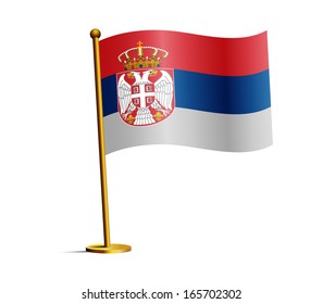 Flag of Serbia