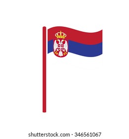 Flag of Serbia