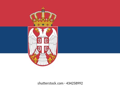 Flag of Serbia
