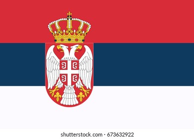 Flag of Serbia