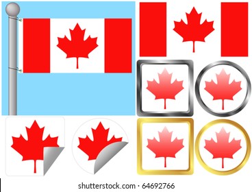 13,592 Maple leaf square Images, Stock Photos & Vectors | Shutterstock