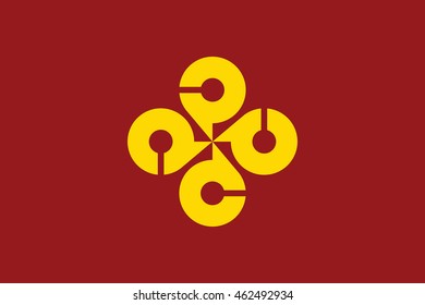 Flag of Shimane Prefecture of Japan
