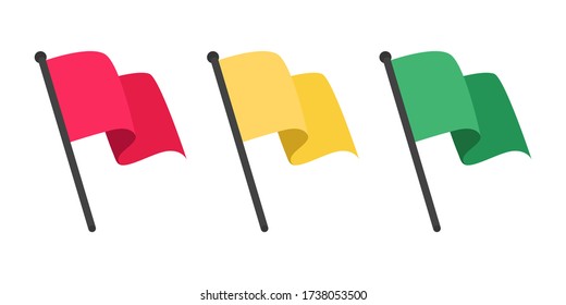 Flag in simple modern flat  style vector design for your design work, presentation, website.