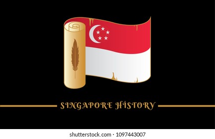flag of singapore