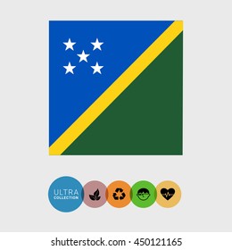 Flag of the Solomon Islands