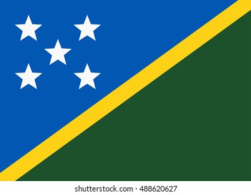 flag of solomon islands