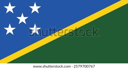 Flag of Solomon Islands logo