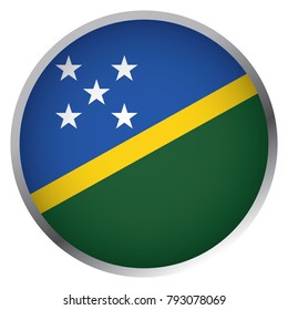 Flag of Solomon Islands (Round icon)