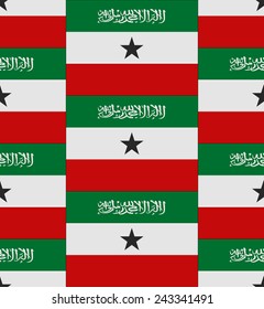 Flag Somaliland texture vector illustration 