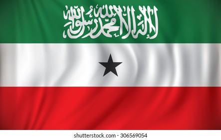 Flag of Somaliland - vector illustration