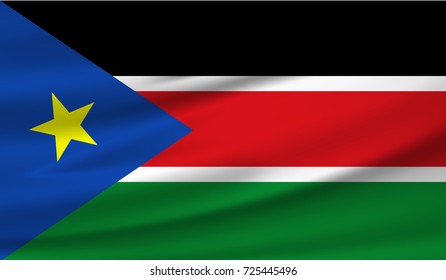 Flag of SOUTH SUDAN