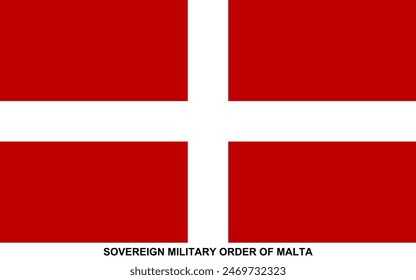 Flag of SOVEREIGN MILITARY ORDER OF MALTA, SOVEREIGN MILITARY ORDER OF MALTA national flag