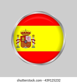 The flag of Spain