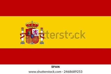 Flag of SPAIN, SPAIN national flag