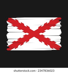 Bandera de España con fondo transparente