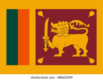 flag of sri lanka