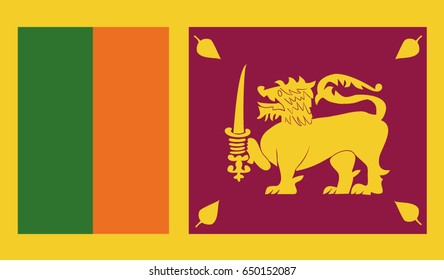 Flag of Sri Lanka