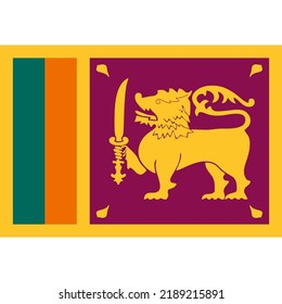 The flag of Sri Lanka is called the Lion Flag. The flag was adopted in 1950 through the recommendation of a committee elected by the first Prime Minister D.S. Senanayake. 