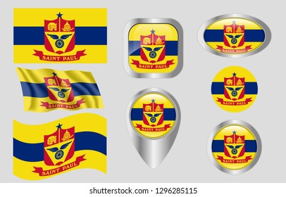 Flag of St. Paul, Minnesota