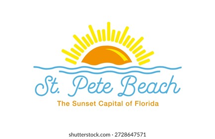 Bandera de St. Pete Beach, Florida, Estados Unidos