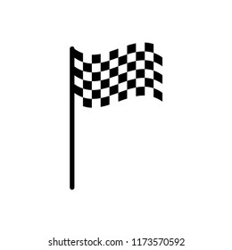 Start Icon Race Flag Icon Competition Stock Vector (Royalty Free ...