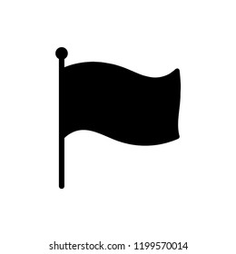 flag start finish icon vector template