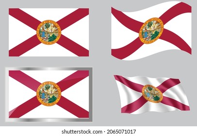 Flag Of The State Of Florida