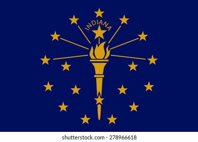 Bandera del Estado de Indiana