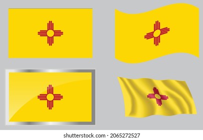 Bandera del estado de Nuevo México